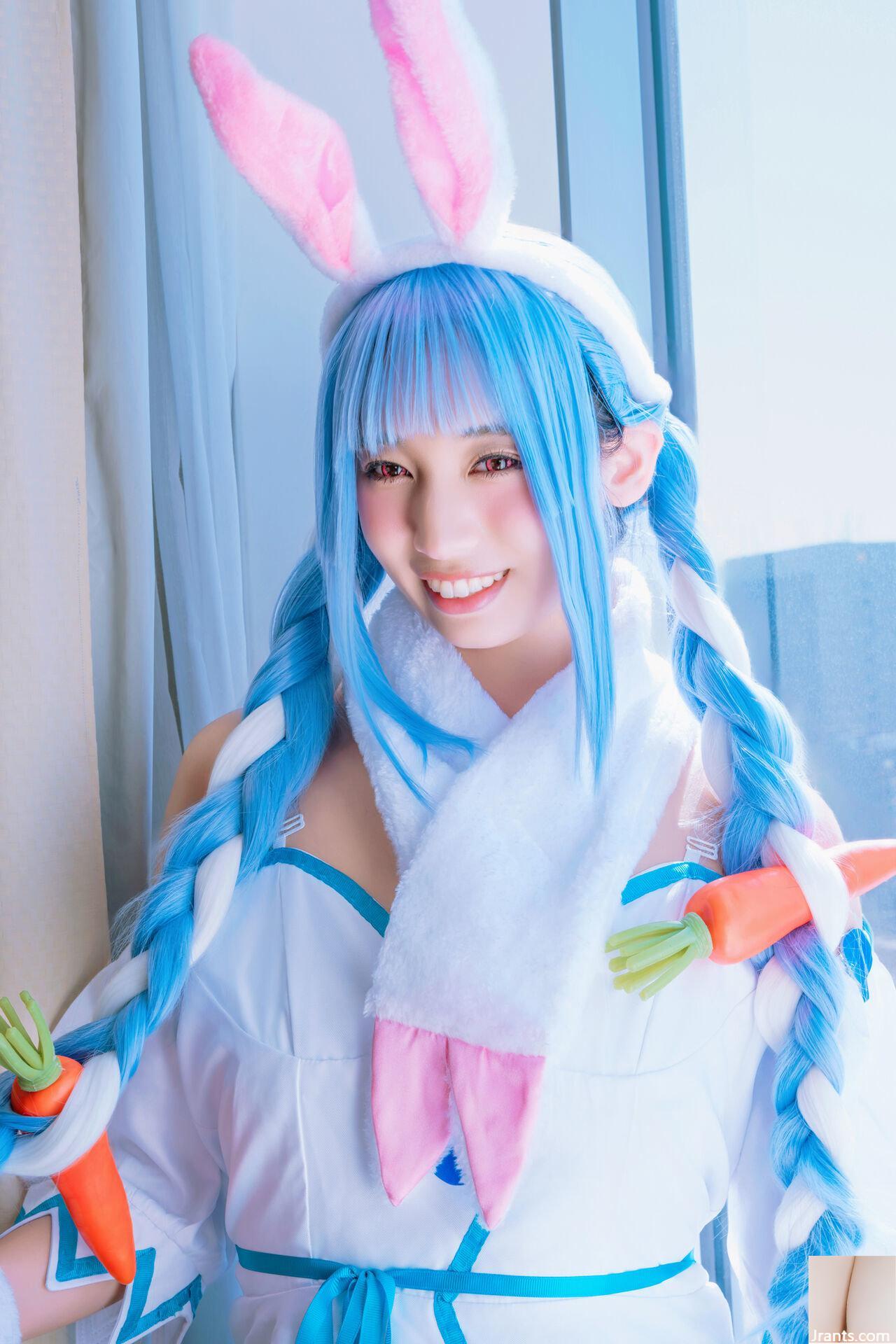 Thỏ siêu dễ thương đẳng cấp thần tượng Một cô gái xinh đẹp tên Pekora có làn da bè và chiếc nhẫn tử thần mù quáng! ! tinh dịch - Ảnh 32