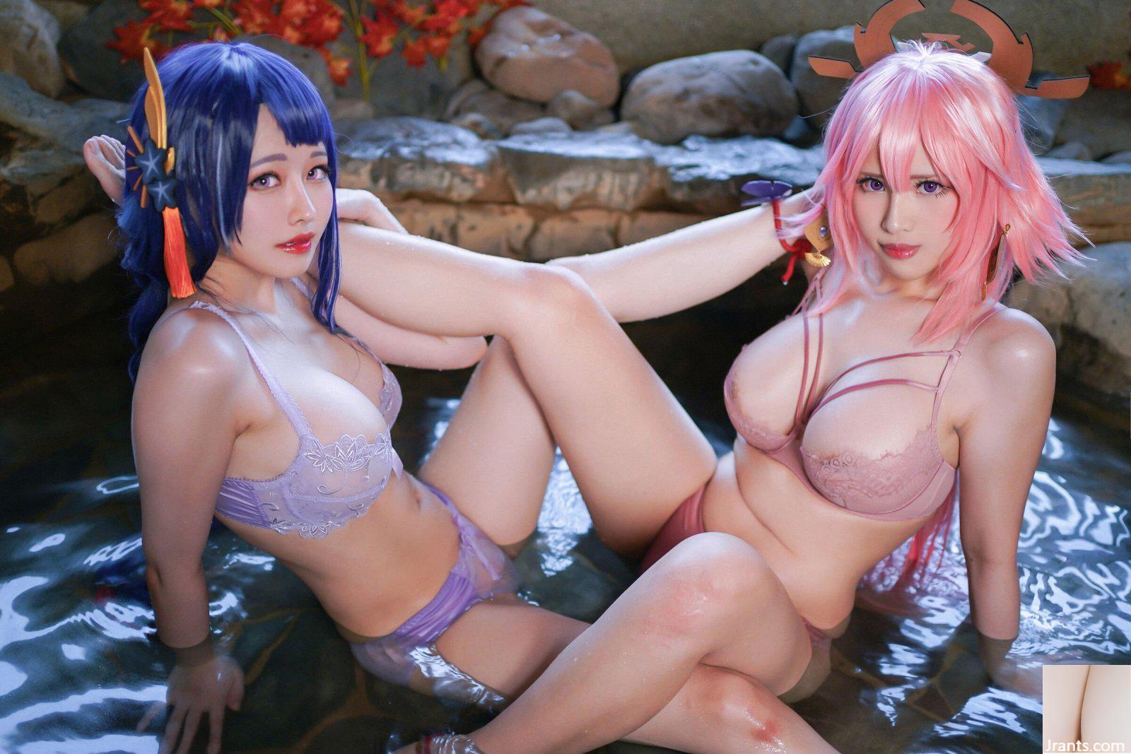 Arty Huang (Arty亞緹) & Kaya Huang (萱) – Raiden Shogun Ei & Yae Miko (75P) - Ảnh 10