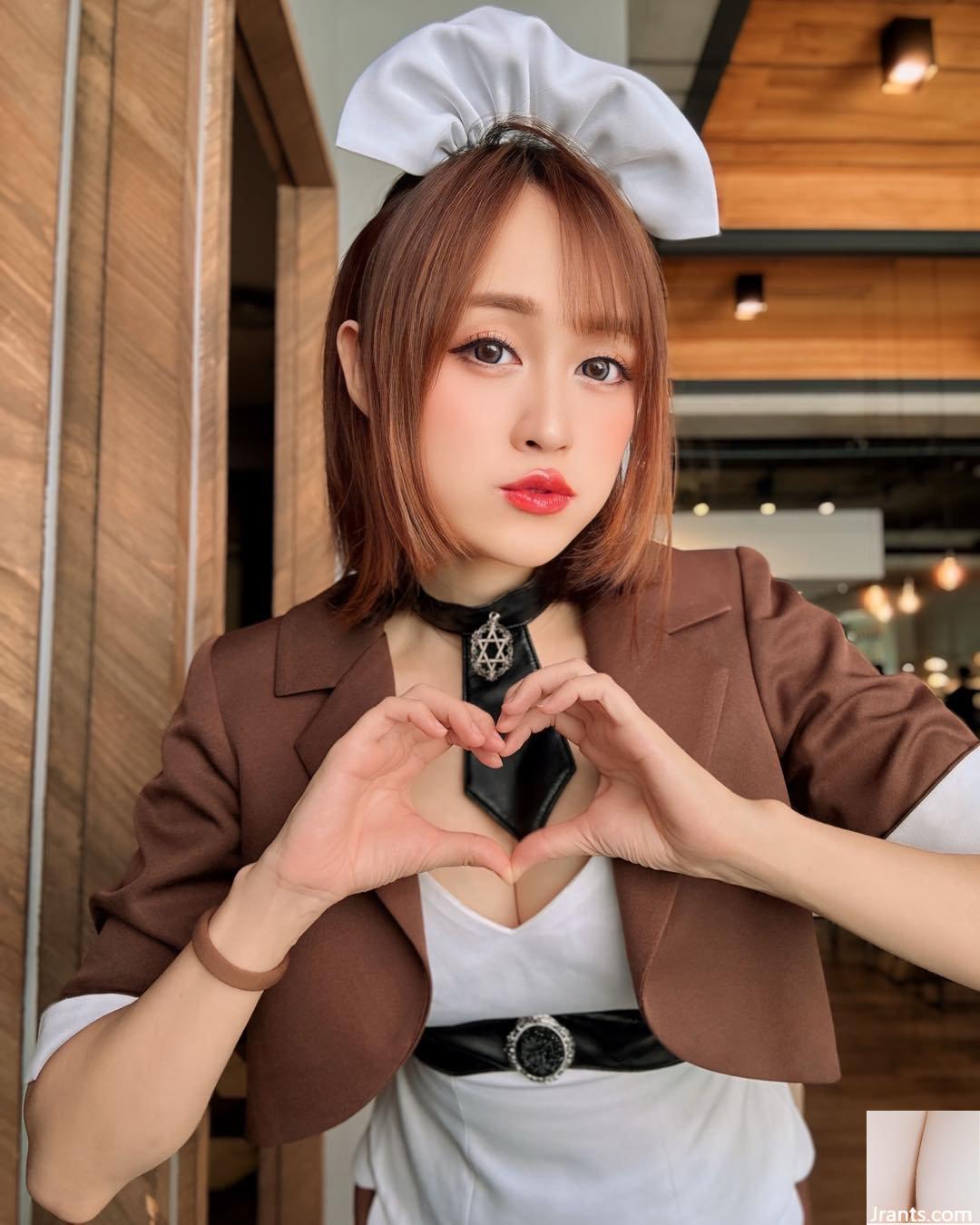 Hot girl “Wu Qianwei” có đường cong chữ S nóng bỏng và dáng người dữ dằn (10P) - Ảnh 4