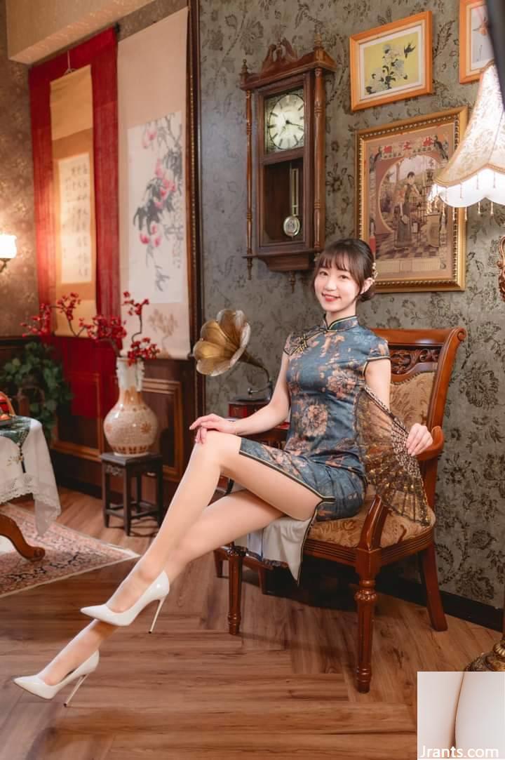 Chân lụa đẹp trong sườn xám - Ảnh 7