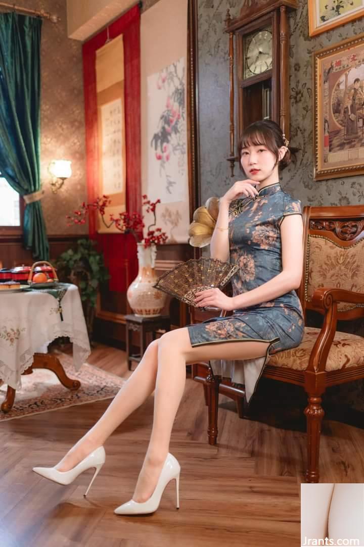 Chân lụa đẹp trong sườn xám - Ảnh 9