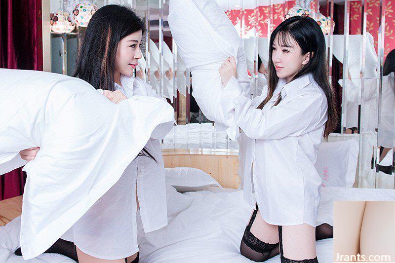 Chị em ngực to mông béo bị dụ dỗ trong phòng riêng (45P) - Ảnh 18