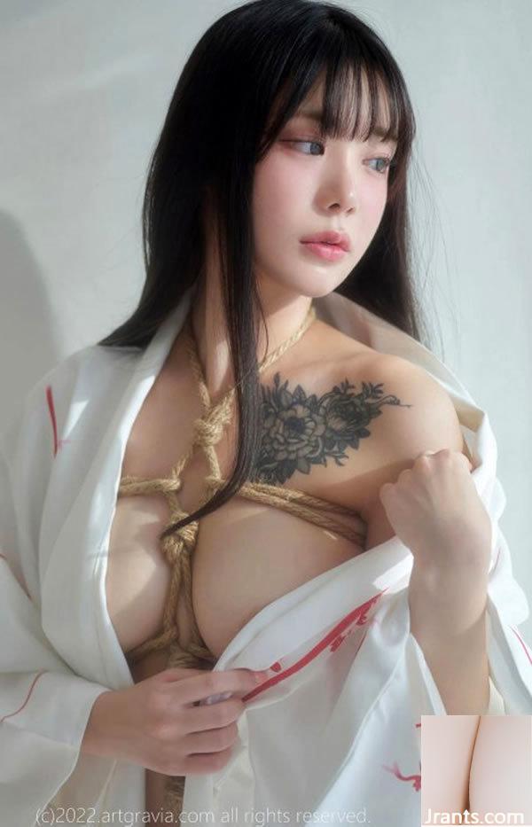 Người đẹp ngực khủng bị trói chụp ảnh khỏa thân, vẻ mặt ngây thơ giấu đi mái tóc gợi cảm (11P) - Ảnh 2