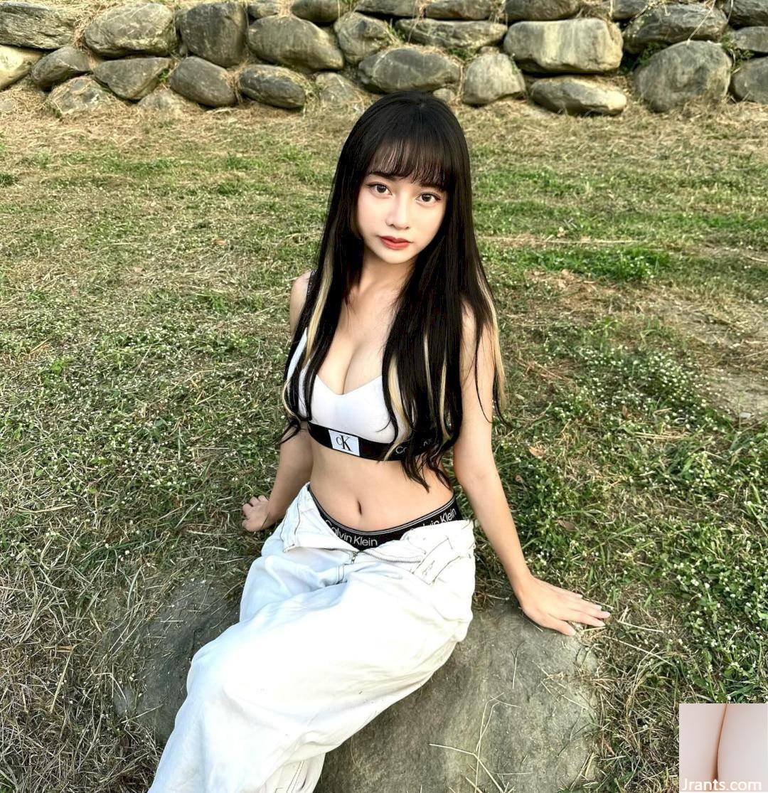 Gái xinh tóc dài tươi tắn, bikini trắng sáng tỏa sáng trên bãi biển - Ảnh 9