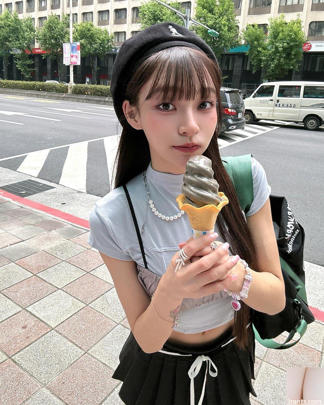 Nữ thần cổ vũ “Lin Xiang” có dáng người kiêu hãnh và quyến rũ cô một cách điên cuồng không giới hạn (10P) - Ảnh 10