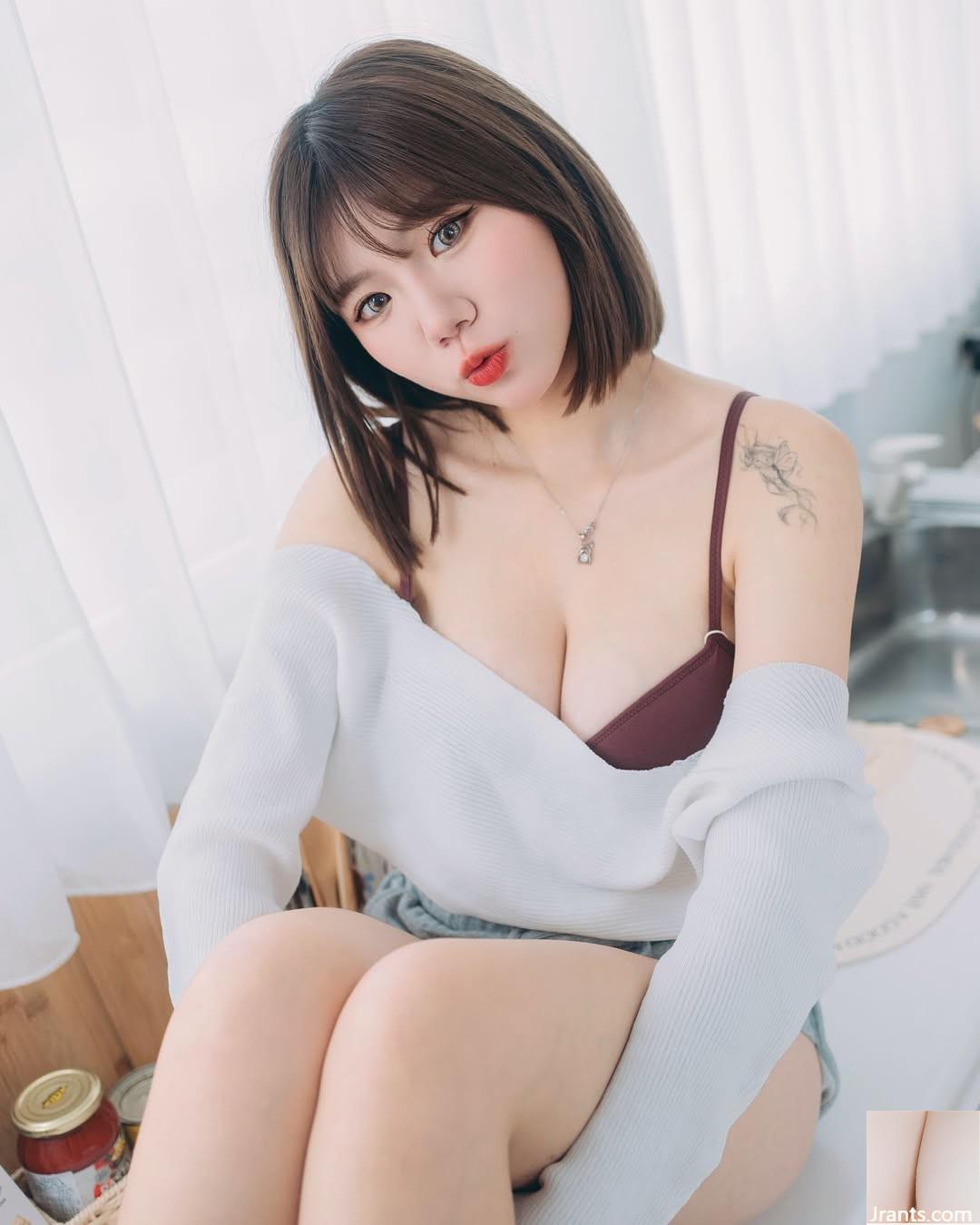 Người đẹp tóc ngắn “Ting Yu” có làn da trắng như tuyết khoe sự quyến rũ của đôi bi đôi (10P) - Ảnh 7