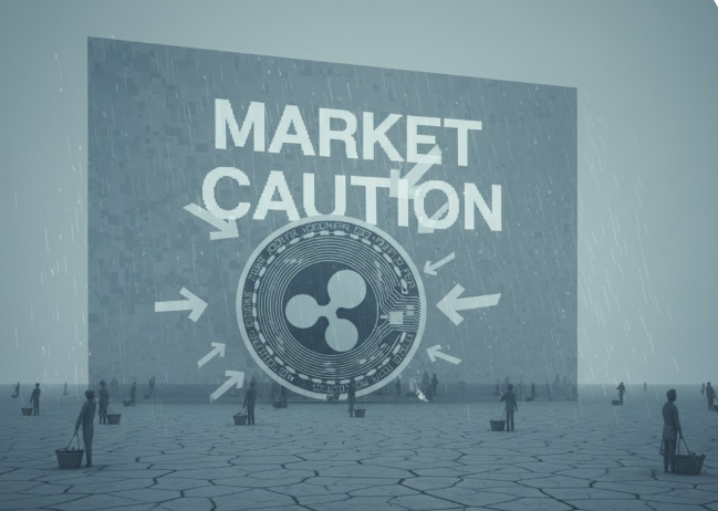 XRP chật vật trước tâm lý thận trọng của thị trường và nhu cầu bán lẻ thấp