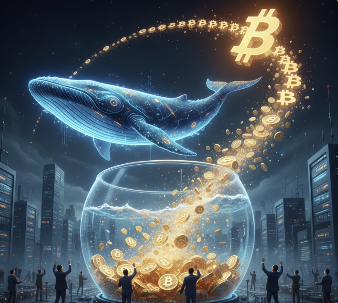 Cá voi tích cực”buy the dip” khi giá Bitcoin dưới 90.000 USD