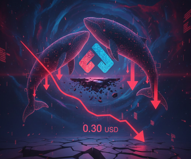 Cardano đối mặt nguy cơ giảm về 0,30 USD khi lực bán từ cá voi gia tăng