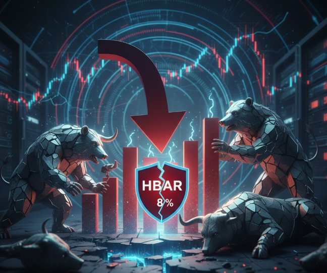 HBAR giảm 8%: Nỗi đau còn ở phía trước hay phe bò sẽ trở lại?