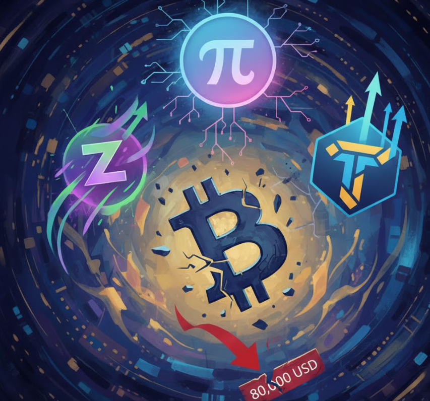 3 altcoin đáng chú ý nếu Bitcoin giảm xuống dưới 80.000 đô la