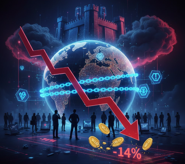 Worldcoin giảm 14%: Tác động của các biện pháp siết chặt quản lý lên WLD