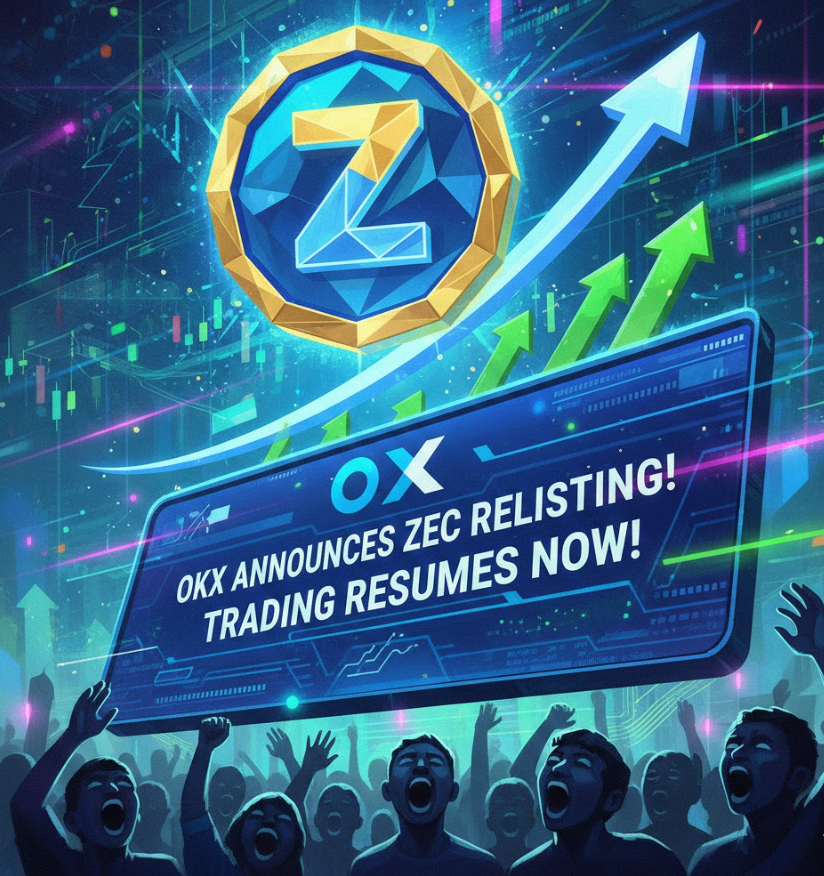 Zcash (ZEC) bật tăng sau khi sàn OKX thông báo niêm yết lại