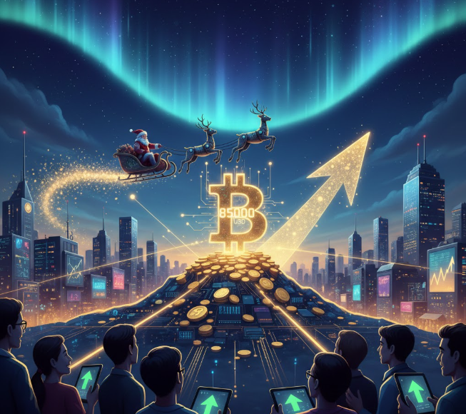 Bitcoin phục hồi trên 85.000 USD: “Đợt tăng giá ông già Noel” còn cơ hội xảy ra?
