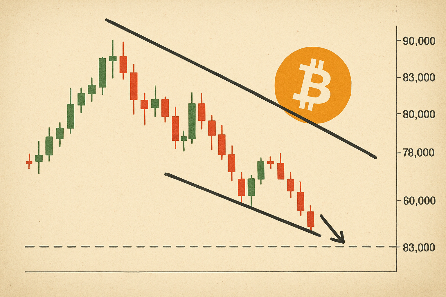 Phân kỳ giảm giá ẩn này có thể đẩy Bitcoin kiểm tra lại mức hỗ trợ 80.500 đô la