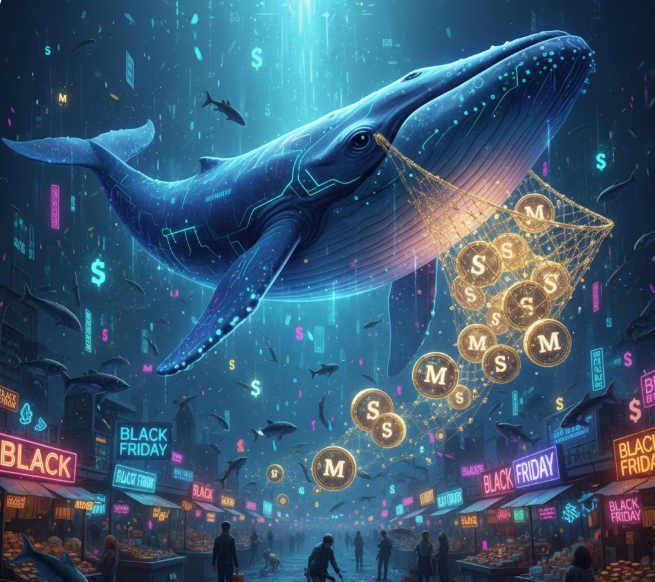 Cá voi đang gom những altcoin này trước thềm Black Friday