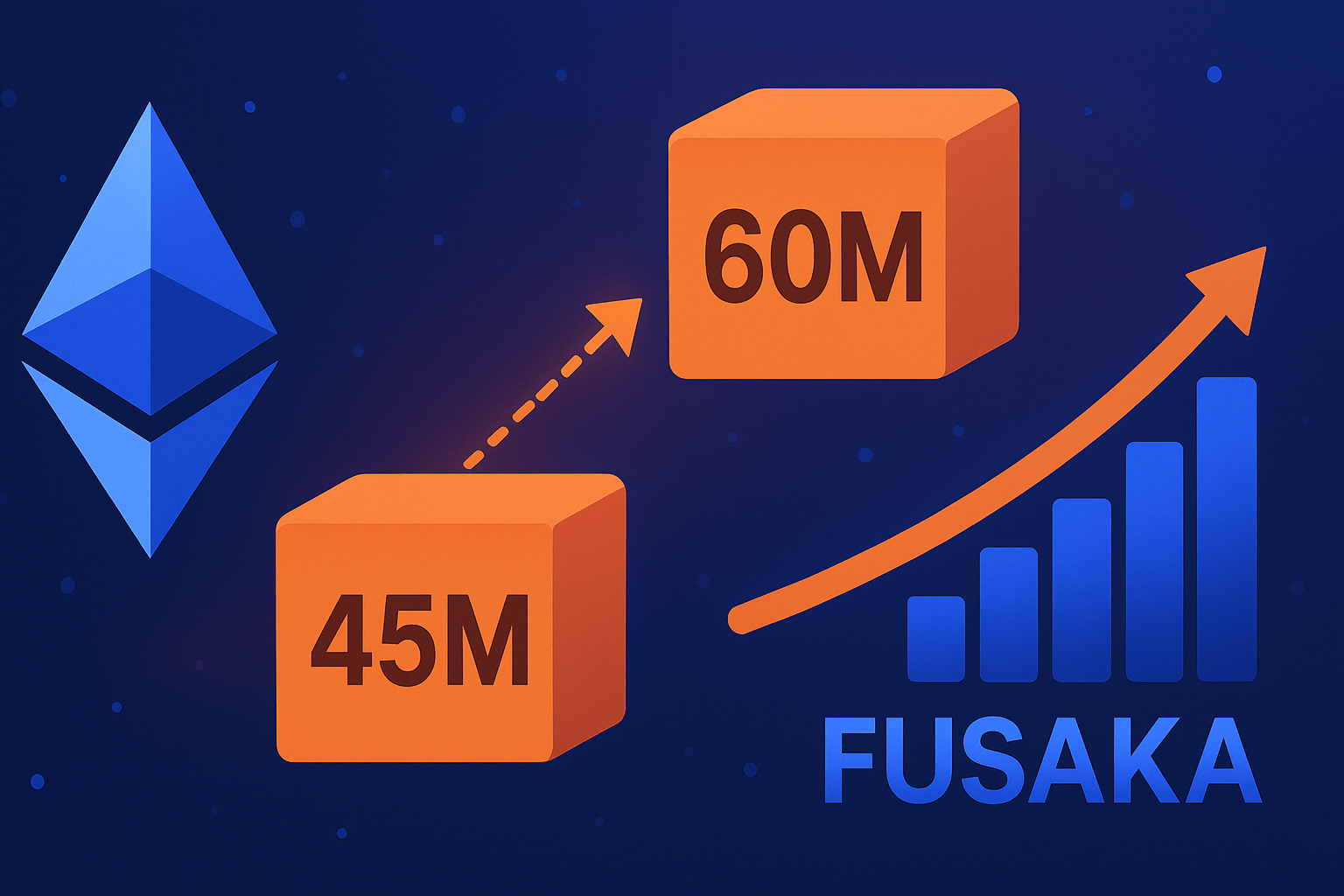 Ethereum tăng giới hạn gas từ 45 triệu lên 60 triệu trước nâng cấp Fusaka