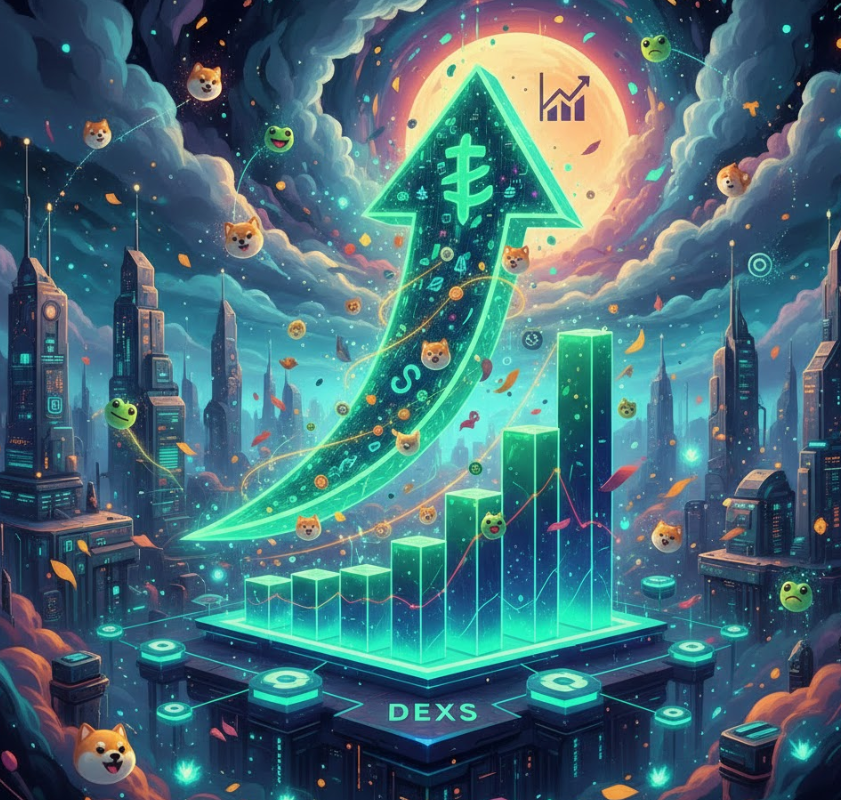 CoinGecko: Khối lượng giao dịch trên các sàn DEX tăng vọt do cơn sốt memecoin