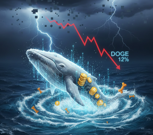 Giá Dogecoin (DOGE) có nguy cơ giảm 12% khi ‘cá voi’ rút vốn