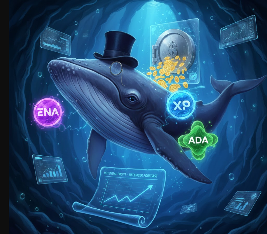 Cá voi đang mua tiền điện tử nào để có lợi nhuận tiềm năng vào tháng 12?