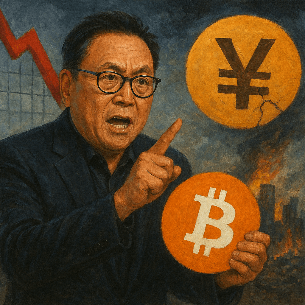 Robert Kiyosaki kêu gọi mua Bitcoin khi carry trade đồng Yên sụp đổ