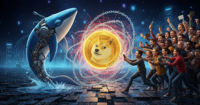 Cá voi Dogecoin lùi bước, nhà đầu tư bán lẻ nhập cuộc – Thị trường sẽ đi về đâu?