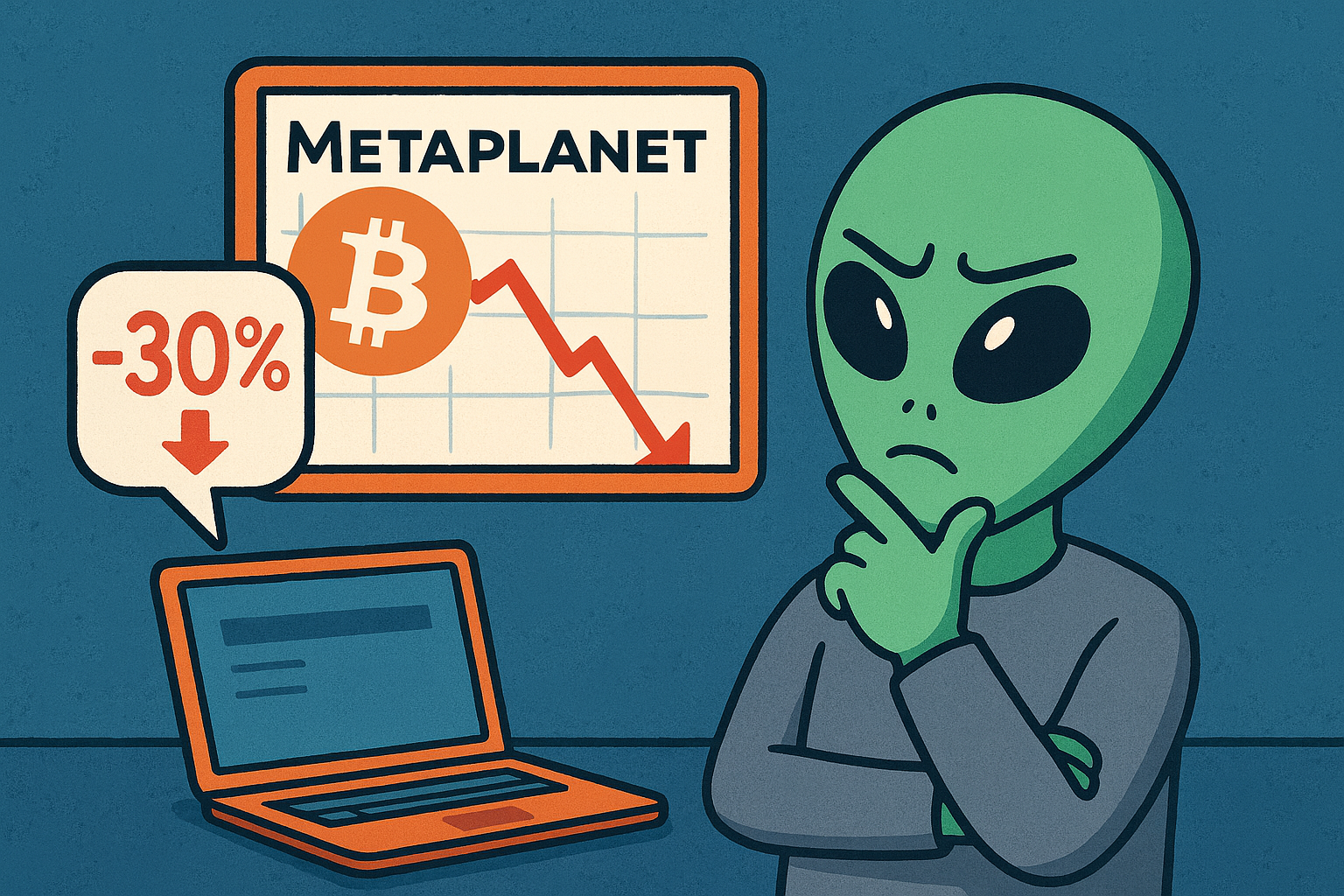 Tại sao Metaplanet không mua dip Bitcoin mặc dù giá đã giảm 30%