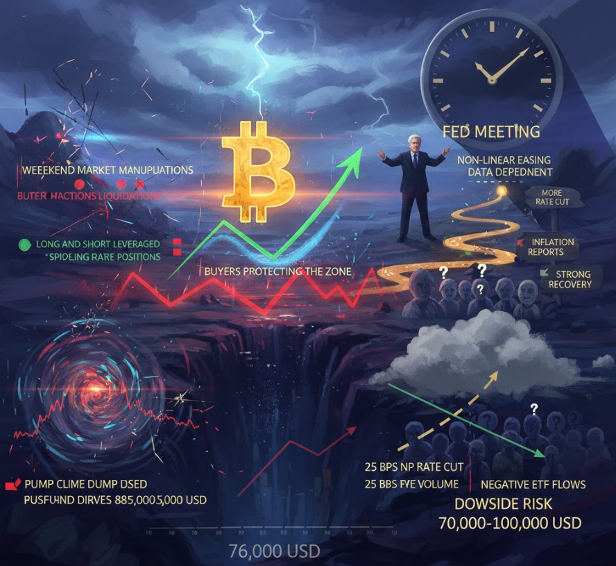 Các nhà phân tích cho biết phe bò phải bảo vệ mức quan trọng để tránh Bitcoin về 76.000 đô la