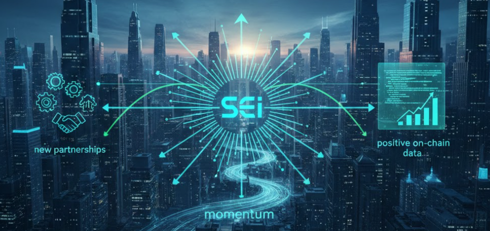 Sei (SEI) phát đi tín hiệu phục hồi nhờ đà hợp tác mới và dữ liệu on-chain khả quan