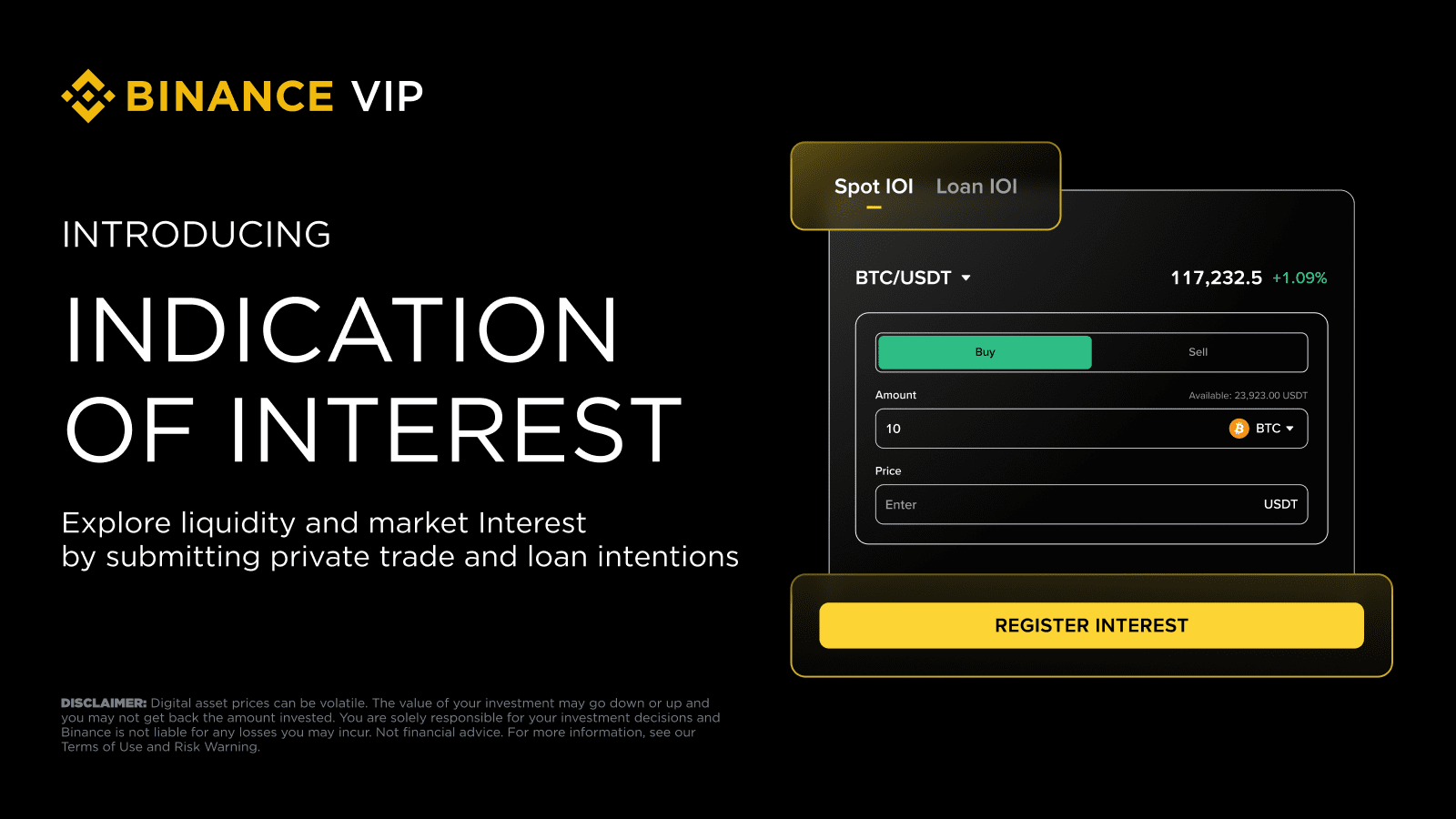 Binance giới thiệu tính năng IOI nhằm nâng cao hiệu quả giao dịch tiền điện tử cho các tổ chức.