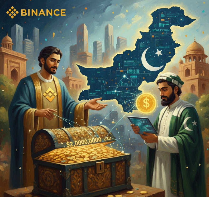 Binance tư vấn cho Pakistan về việc mã hóa tài sản trị giá 2 tỷ USD trước khi ra mắt stablecoin