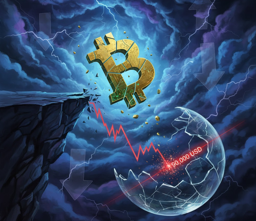 Bitcoin mất mốc 90.000 USD: dấu hiệu cho đợt biến động lớn sắp đến?