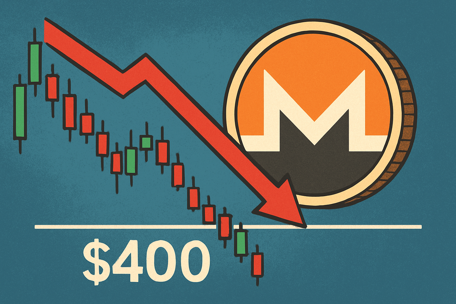 Vì sao 400 đô la là mức hỗ trợ quan trọng cho XMR hiện nay?