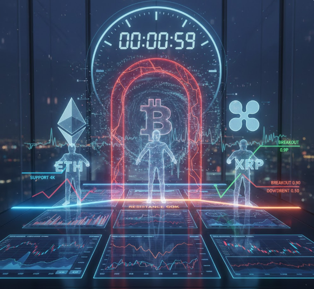 Dự đoán giá TOP 3 tiền điện tử: BTC, ETH và XRP bước vào giai đoạn nhạy cảm tại các ngưỡng kỹ thuật chủ chốt