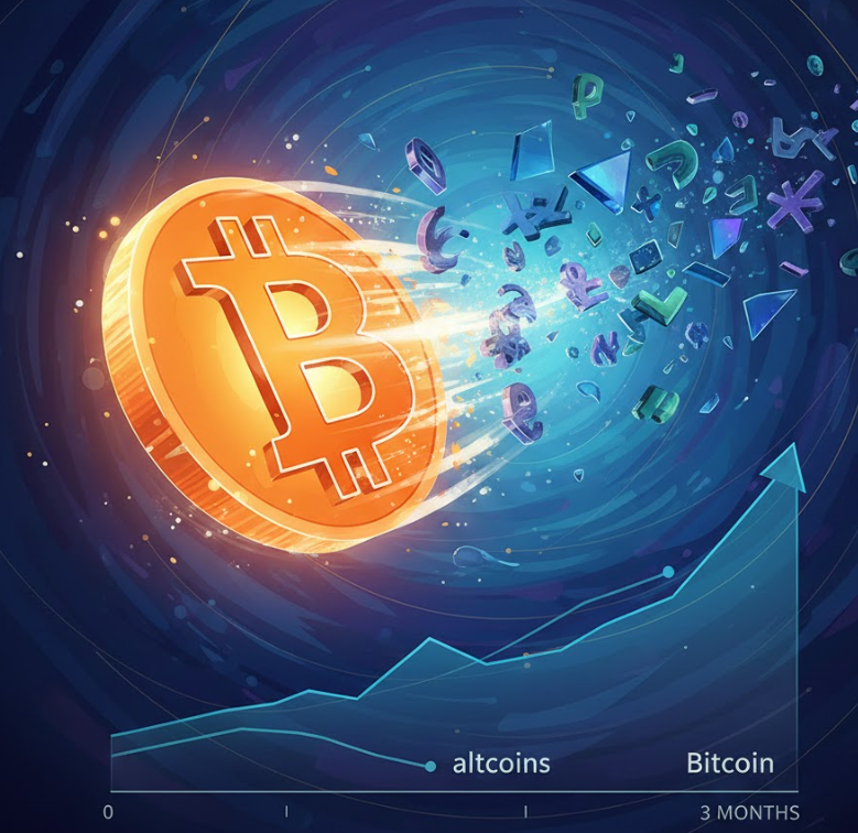 Glassnode: Hầu hết các lĩnh vực tiền điện tử đều tụt hậu so với Bitcoin trong 3 tháng qua