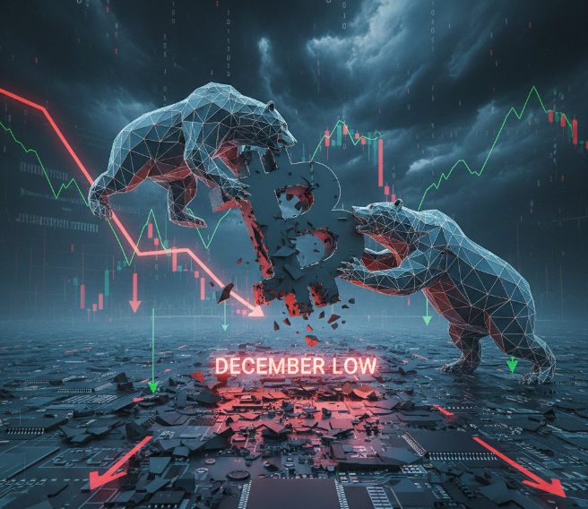 Dự báo giá Bitcoin: BTC tiếp tục giảm, tiến gần mức thấp nhất tháng 12