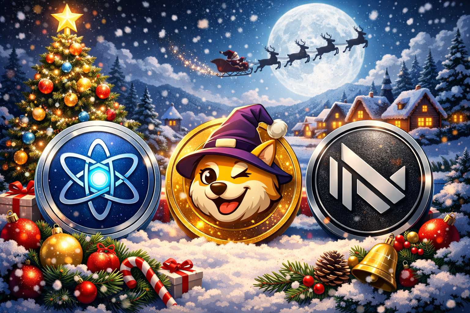 3 altcoin đáng chú ý trước mùa Giáng sinh 2025