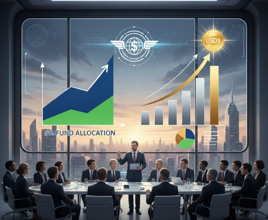 World Liberty Financial đề xuất sử dụng 5% quỹ để tăng cường giá trị của stablecoin USD1