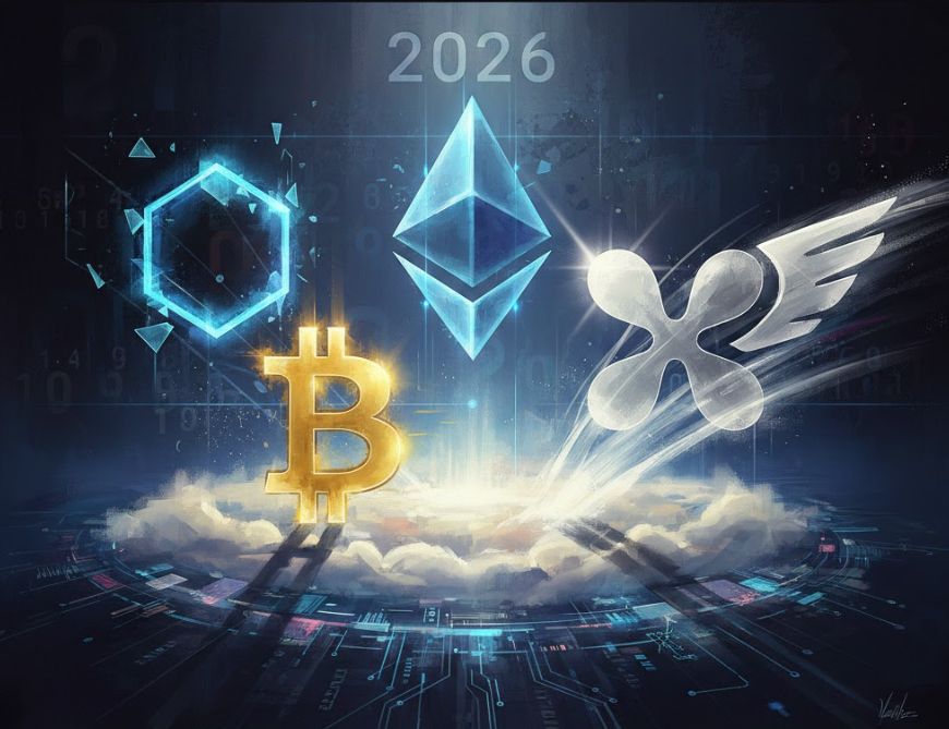 Bitcoin, Ethereum hay XRP sẽ tỏa sáng nhất năm 2026?