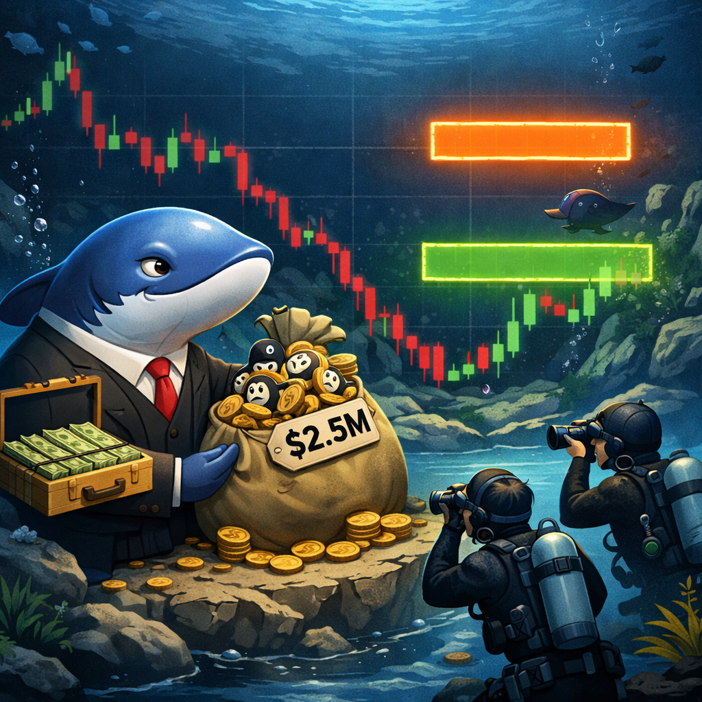 Cá voi mua dip 2,5 triệu đô la PENGU – Các trader hãy theo dõi 2 khu vực này