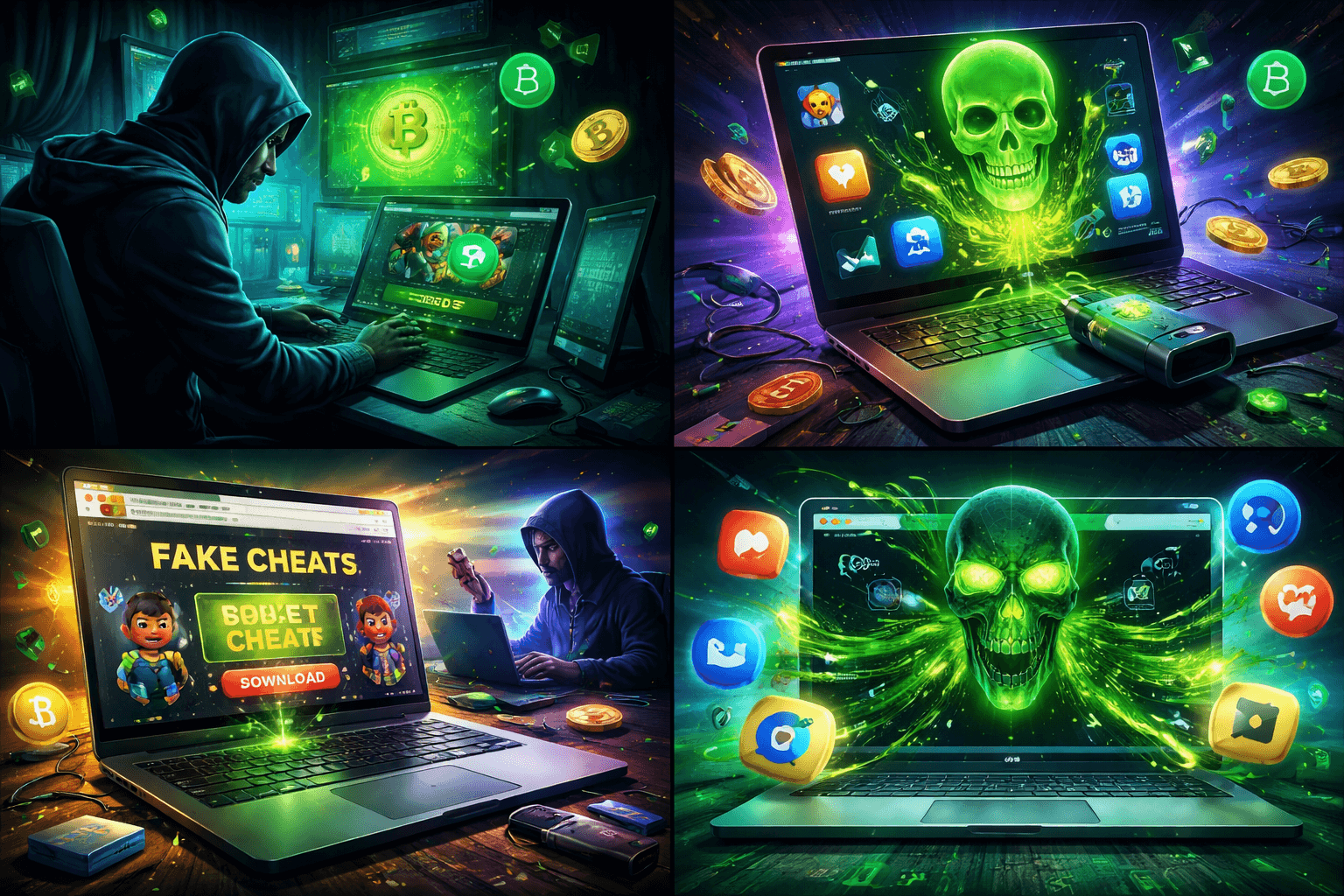 Kaspersky cảnh báo malware mới nhắm thẳng ví crypto, phát tán qua cheat và crack game
