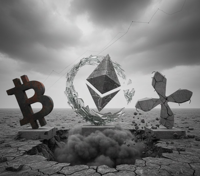 Dự đoán giá TOP 3 tiền điện tử: BTC, ETH và XRP suy yếu sau các nỗ lực bứt phá bất thành