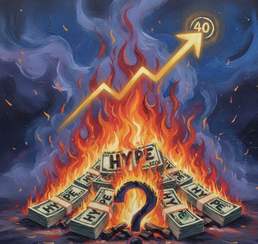 Liệu việc đốt 912 triệu USD HYPE có giúp giá đạt 40 USD?