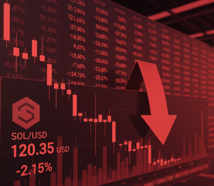 Giá Solana tiến sát vùng hỗ trợ then chốt khi xu hướng giảm vẫn chiếm ưu thế