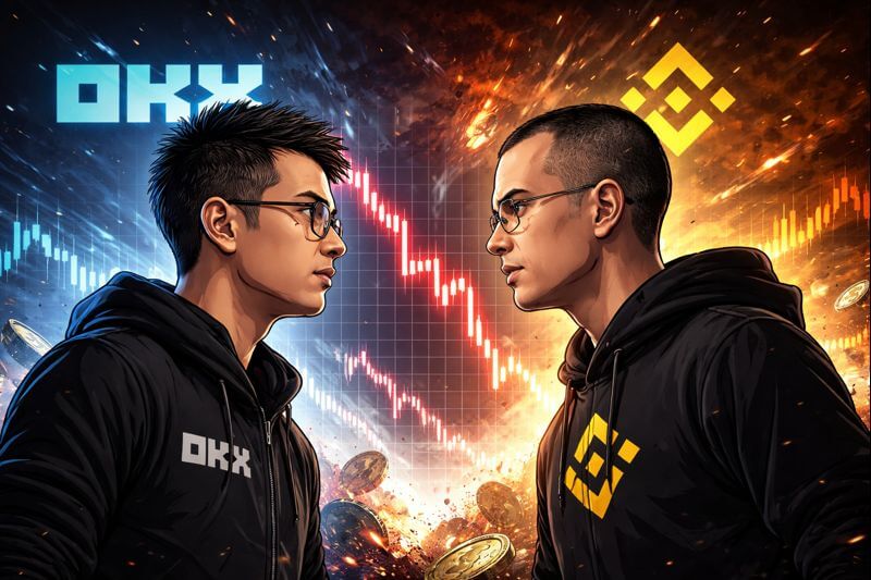 CEO OKX cáo buộc Binance gây cú sập thị trường 19 tỷ USD, CZ phản pháo