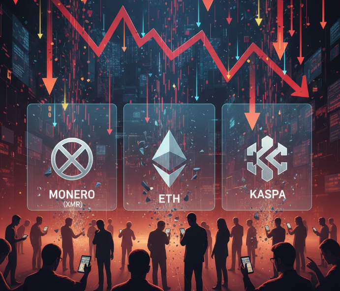 TOP 3 altcoin bị bán tháo mạnh khi thị trường suy yếu – Ngày 2 tháng 2