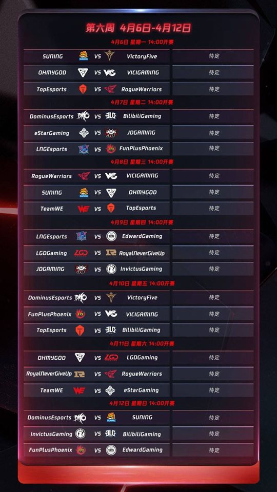 Lịch thi đấu LPL hậu đại dịch - SofM và đồng đội đụng độ 3 đối thủ sừng sỏ chỉ trong một tuần - Ảnh 5. Lịch thi đấu LPL hậu đại dịch - SofM và đồng đội đụng độ 3 đối thủ sừng sỏ chỉ trong một tuần - Ảnh 5.