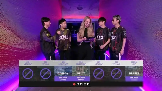 Đội VALORANT Gen.G bị cắt sóng khi phát trên các kênh stream của Trung