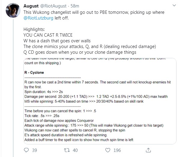 Riot Games công bố phiên bản làm lại thứ 3 của Ngộ Không - Phân thân giờ có thể dùng cả chiêu cuối - Ảnh 1.