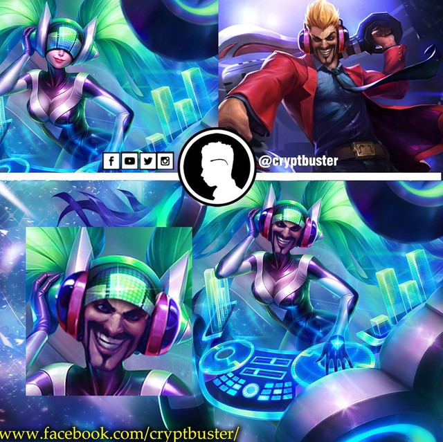 Chiêm ngưỡng những tác phẩm kết hợp giữa các vị tướng LMHT theo phong cách râu ông nọ cắm cằm bà kia - Ảnh 22.